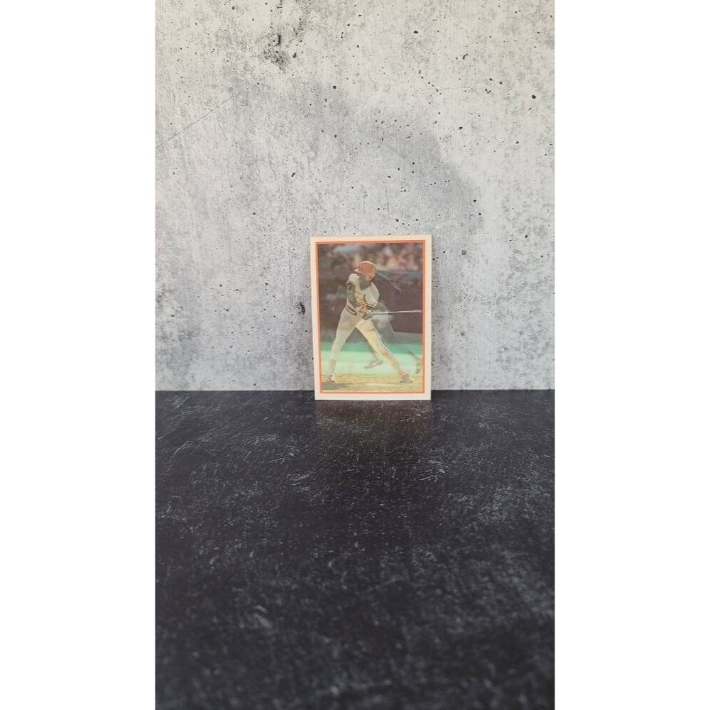 Vintage Holographic Willie McGee Sportflics Baseball Card